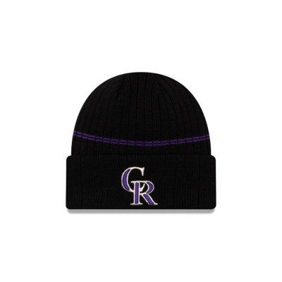 Sapca New Era Colorado Rockies MLB Sport Knit Beanie - Negrii